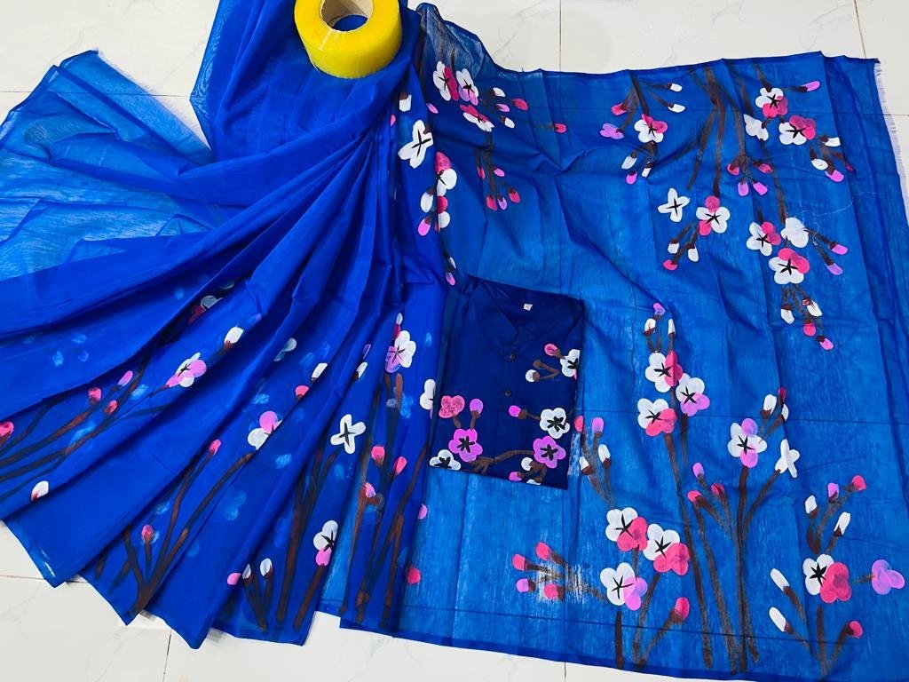 ট্রেডিশনাল হ্যান্ড প্রিন্ট কাপল সেট