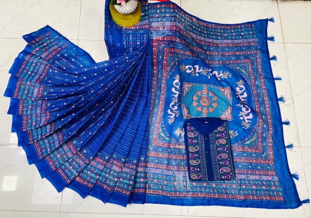 কাপল ড্রেস শাড়ি পাঞ্জাবি