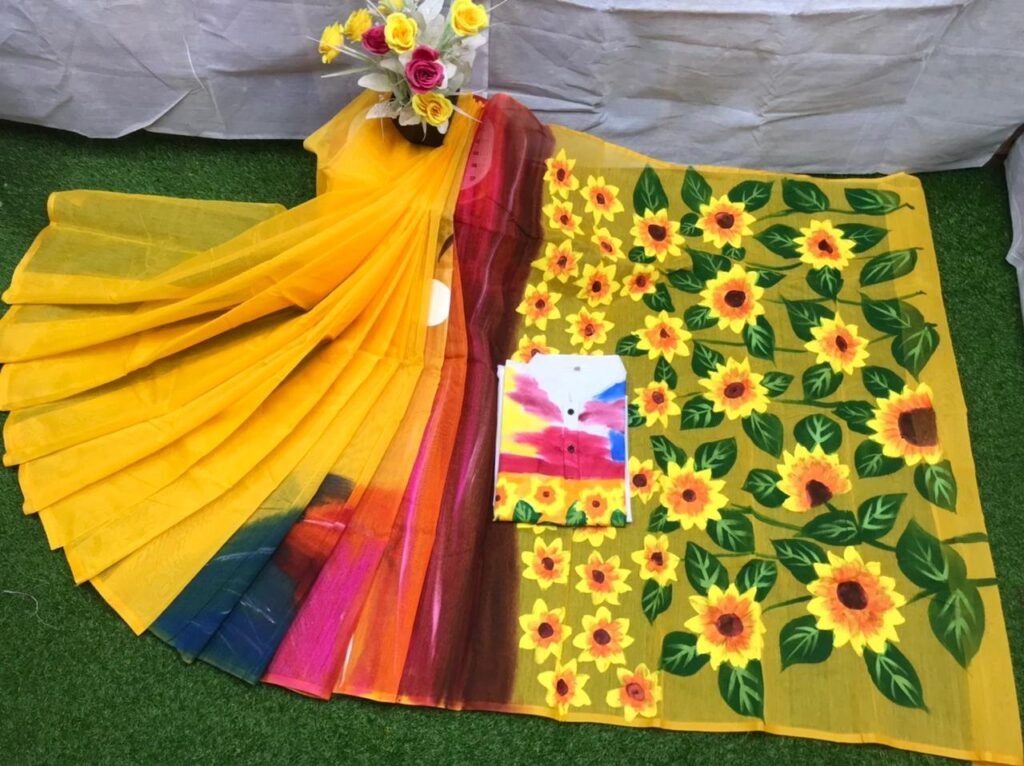 ট্রেডিশনাল হ্যান্ড প্রিন্ট কাপল সেট